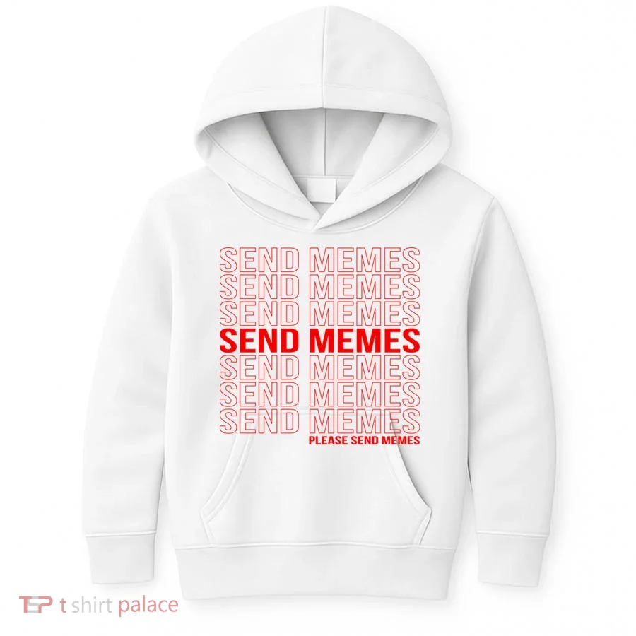 Please Send Memes Kids Hoodie