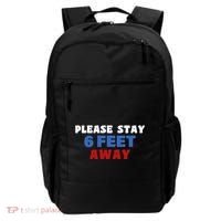 Please Stay 6 Feet Away From Me Backpack thumb 0