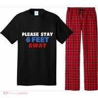 Please Stay 6 Feet Away From Me Pajama Set thumb 0