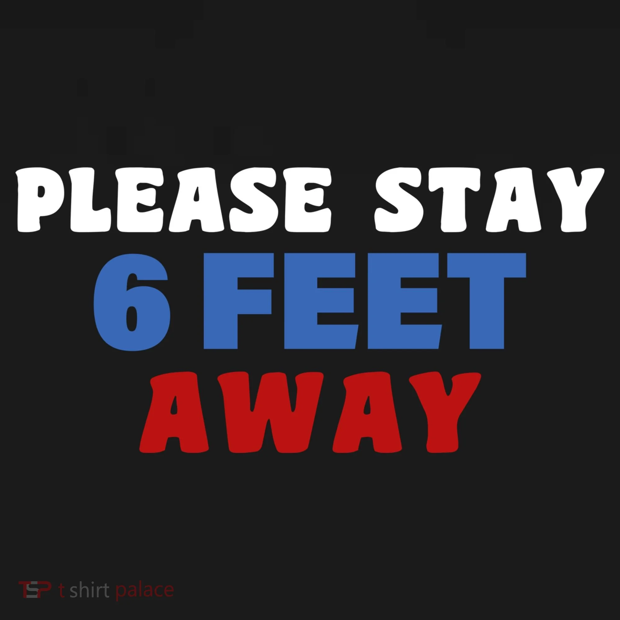 Please Stay 6 Feet Away From Me Women's Hoodie