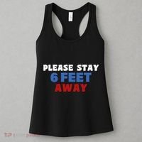 Please Stay 6 Feet Away From Me Women's Tank Top thumb 3