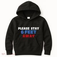 Please Stay 6 Feet Away From Me Kids Hoodie thumb 0