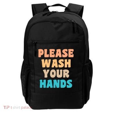 Please Wash Your Hands Backpack