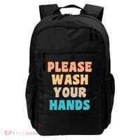 Please Wash Your Hands Backpack thumb 0