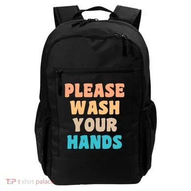 Please Wash Your Hands Backpack