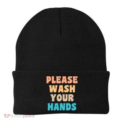 Please Wash Your Hands Beanie