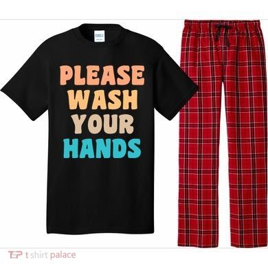 Please Wash Your Hands Pajama Set
