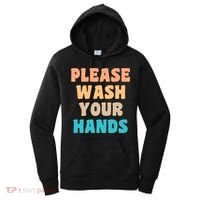 Please Wash Your Hands Women's Hoodie thumb 0