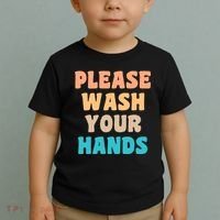 Please Wash Your Hands Toddler T-Shirt thumb 2