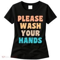 Please Wash Your Hands Women's T-Shirt thumb 0