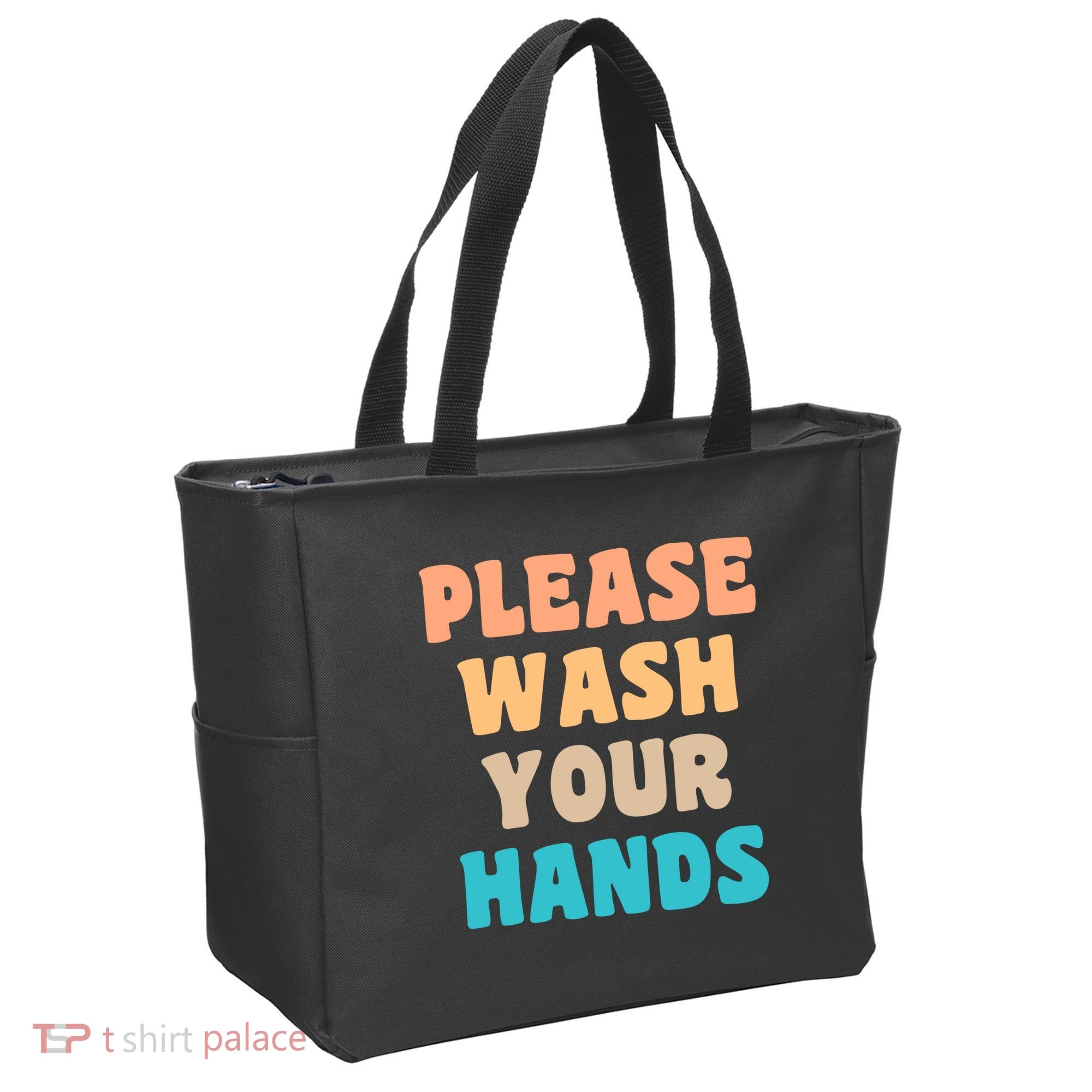Please Wash Your Hands Tote Bag