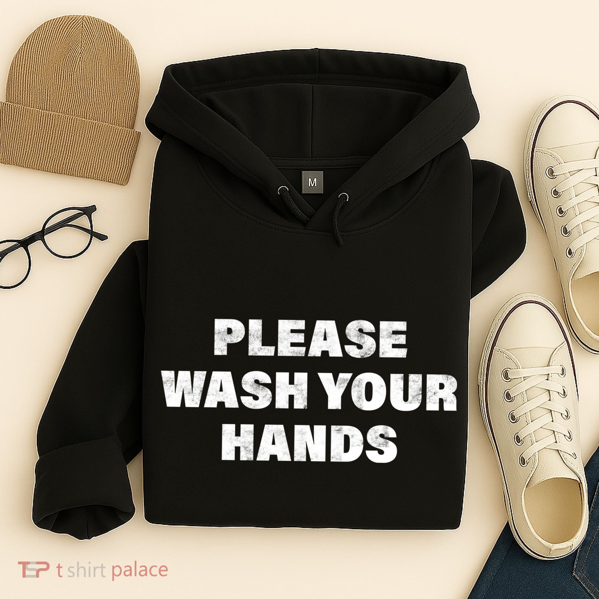 Please Wash Your Hands Coronavirus Hoodie