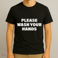 Please Wash Your Hands Coronavirus T-Shirt thumb 3