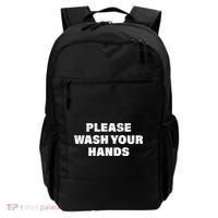 Please Wash Your Hands Coronavirus Backpack thumb 0
