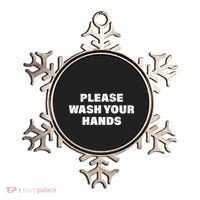 Please Wash Your Hands Coronavirus Ornament thumb 0