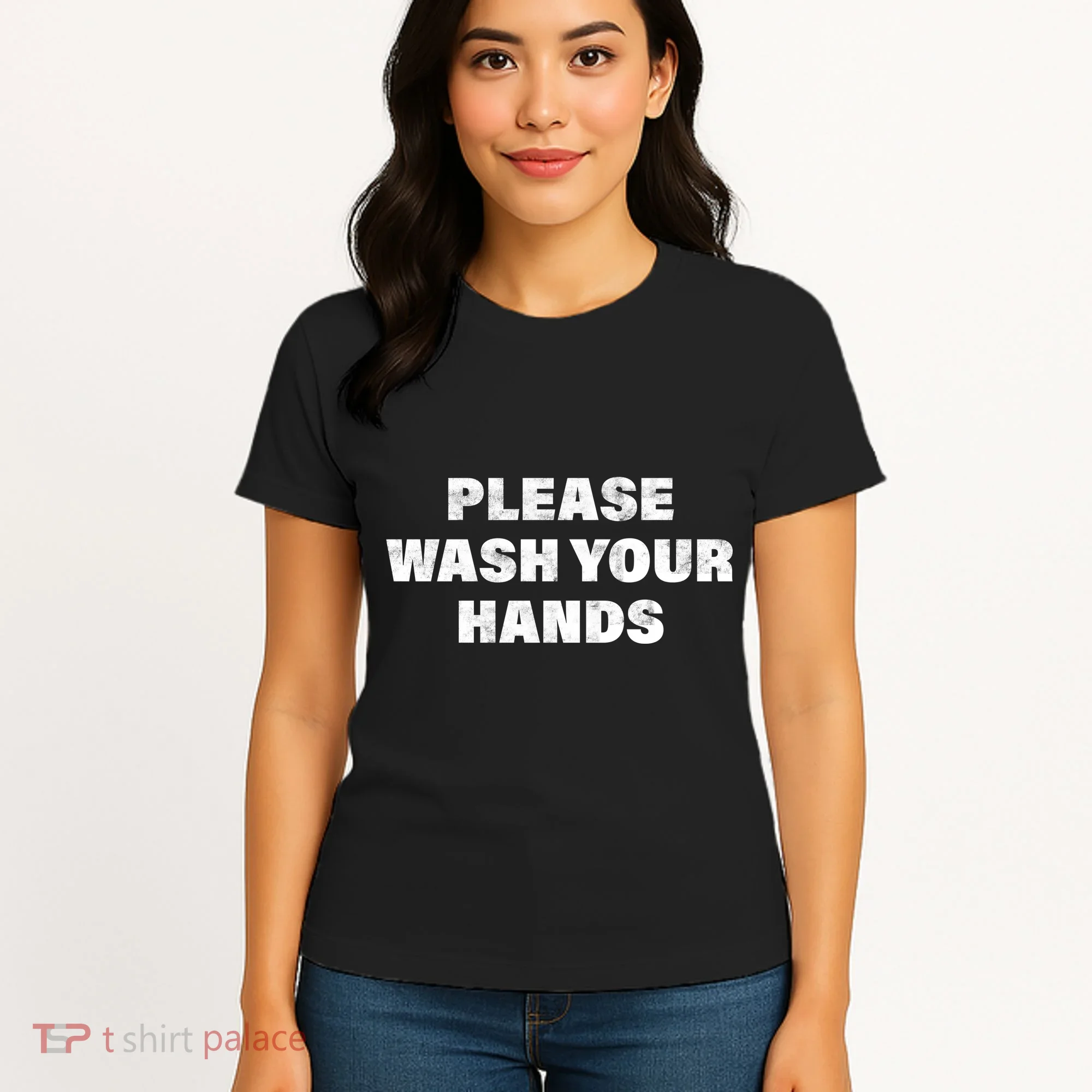 Please Wash Your Hands Coronavirus Women's T-Shirt