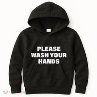 Please Wash Your Hands Coronavirus Kids Hoodie thumb 0