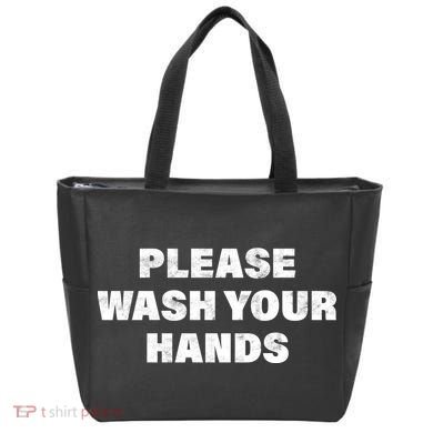 Please Wash Your Hands Coronavirus Tote Bag