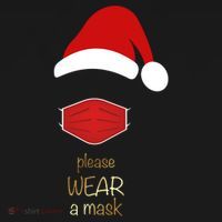 Please Wear A Mask Santa Reminder Tank Top thumb 6