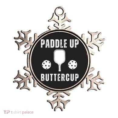 Pickleball Lover Funny Paddle Up Buttercup Gift Ornament