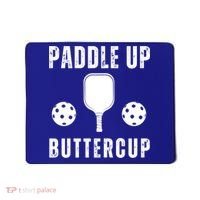 Pickleball Lover Funny Paddle Up Buttercup Gift Mousepad thumb 0