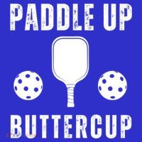 Pickleball Lover Funny Paddle Up Buttercup Gift Visor thumb 3