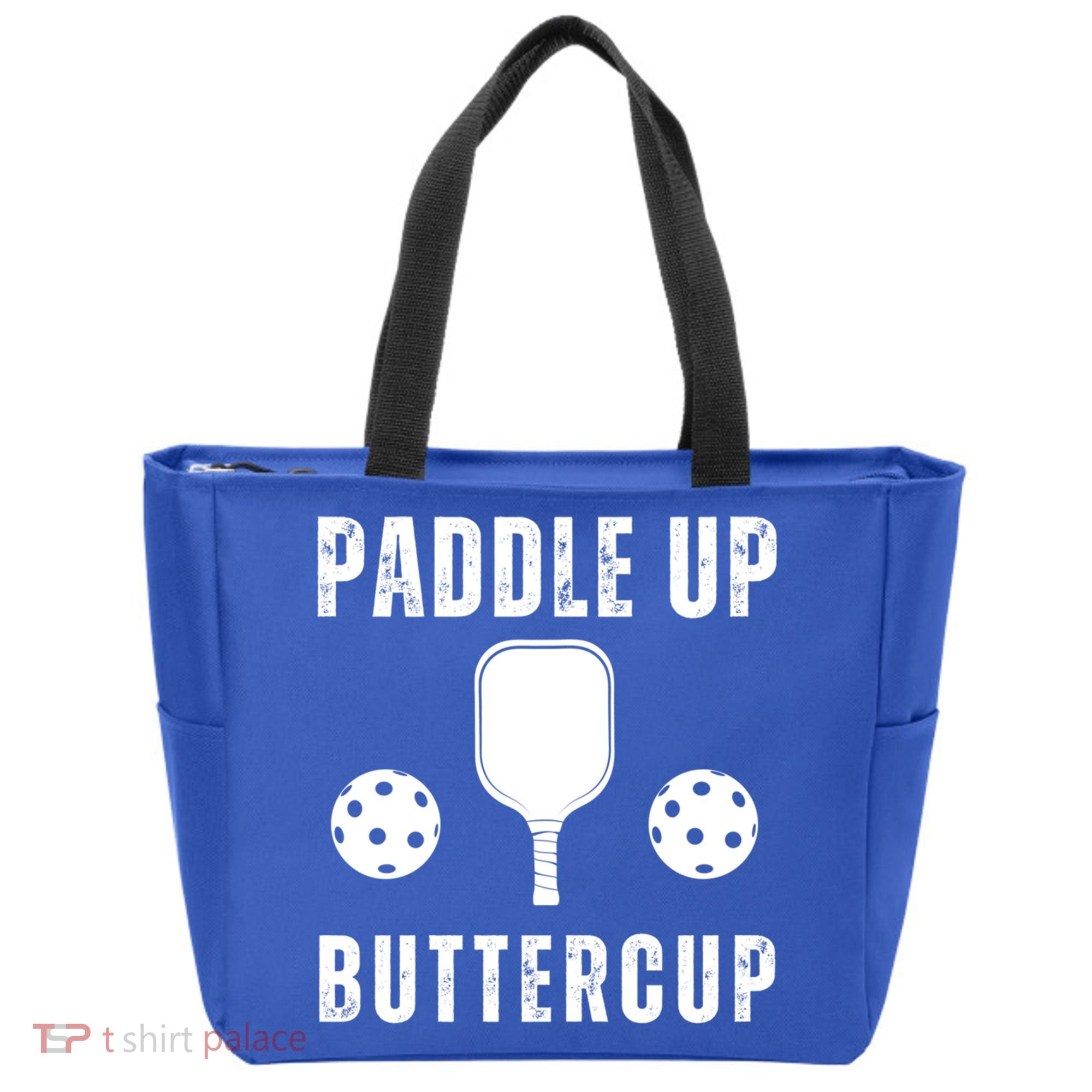 Pickleball Lover Funny Paddle Up Buttercup Gift Tote Bag