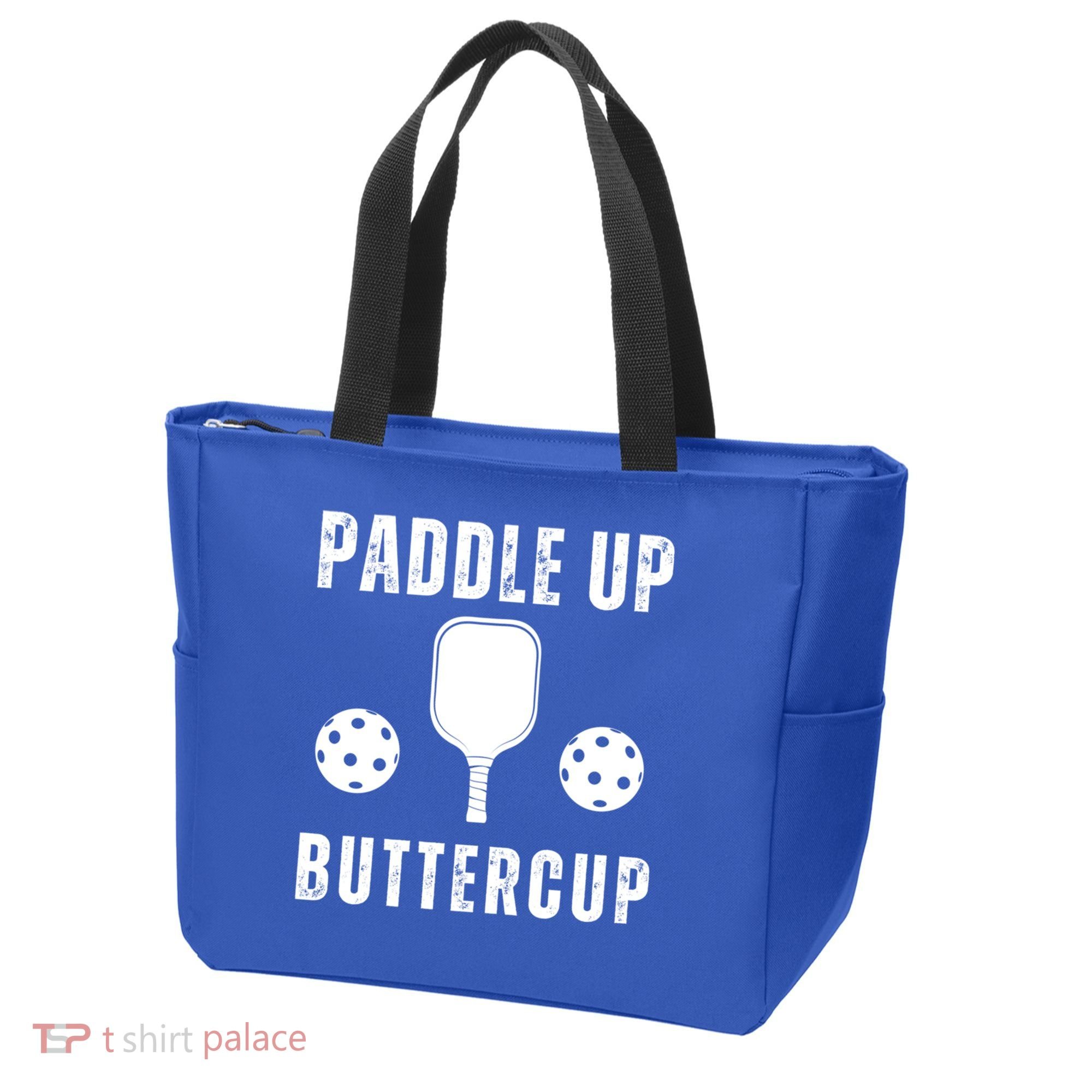 Pickleball Lover Funny Paddle Up Buttercup Gift Tote Bag