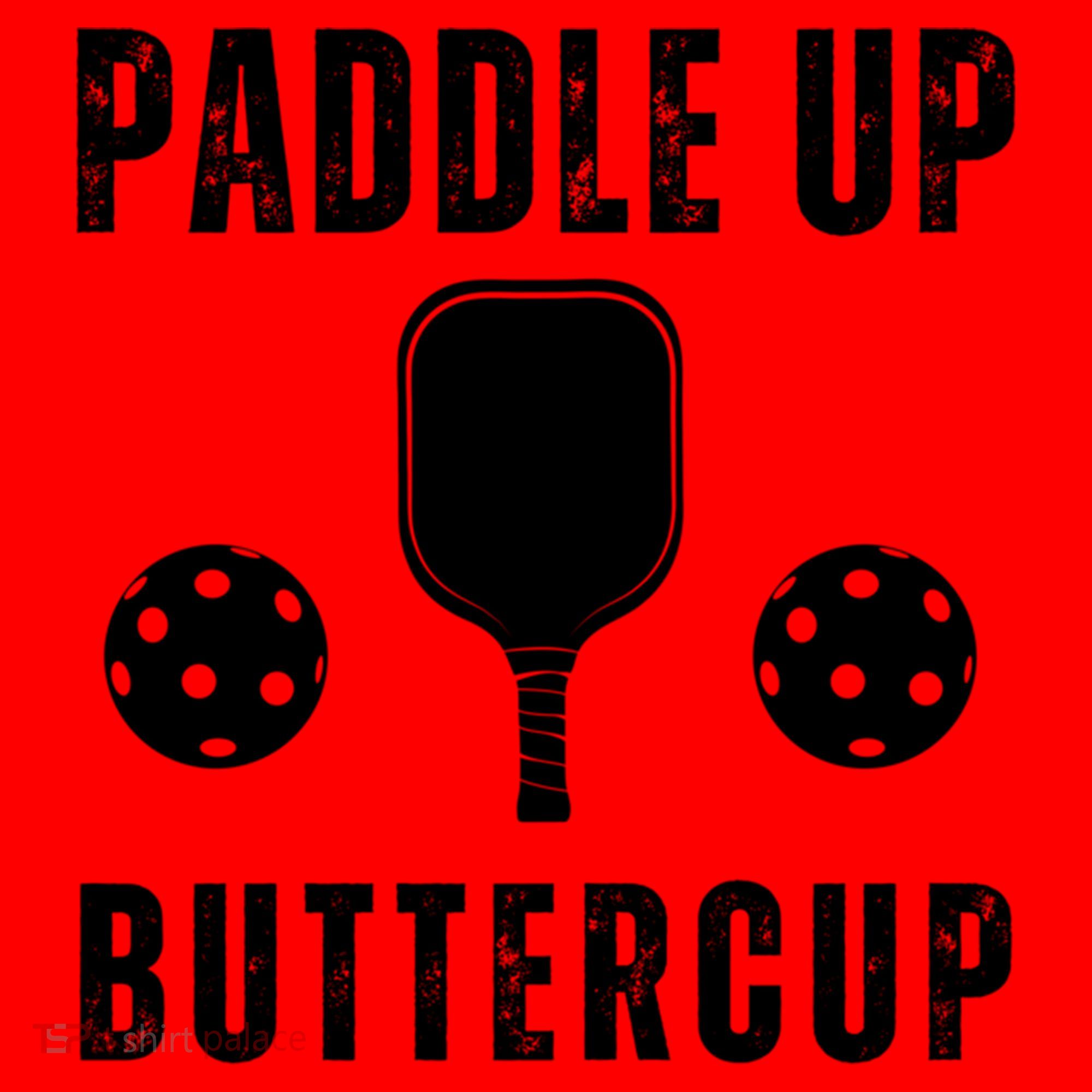 Pickleball Lover Funny Paddle Up Buttercup Gift Santa Hat