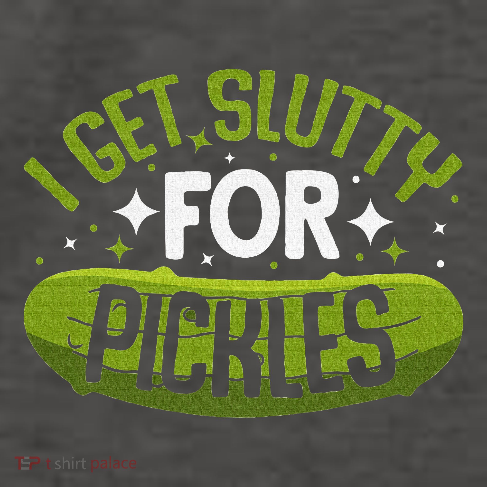 Pickle Lover Funny Pickle Slut I Get Slutty For Pickles Vector Backpack