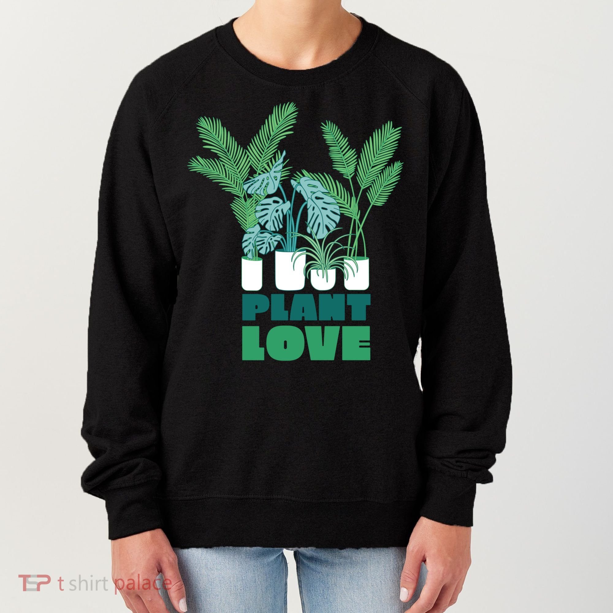 Plant Lover Fern Monstera Gift Women's Sweatshirt