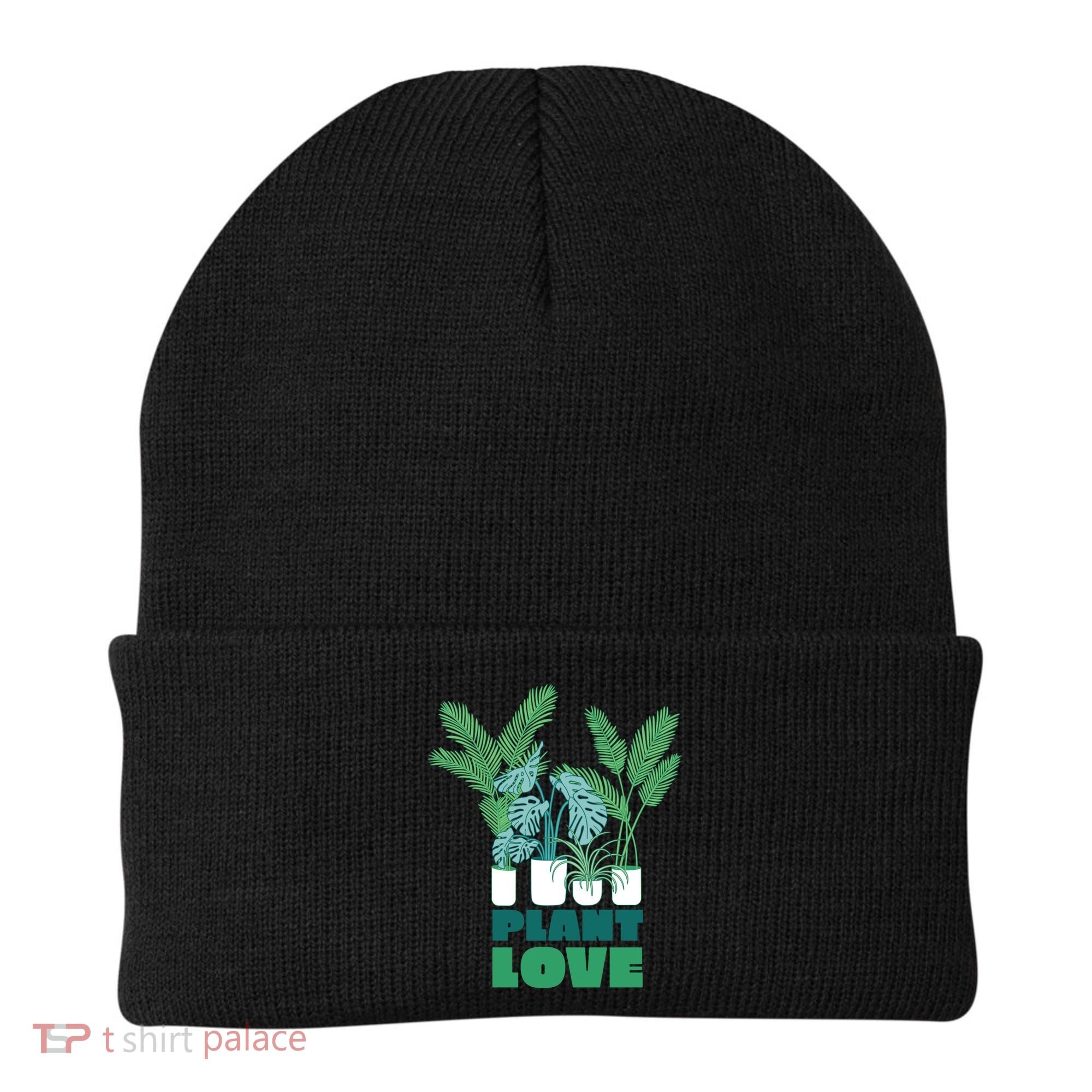 Plant Lover Fern Monstera Gift Beanie