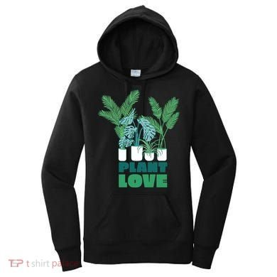 Plant Lover Fern Monstera Gift Women's Hoodie