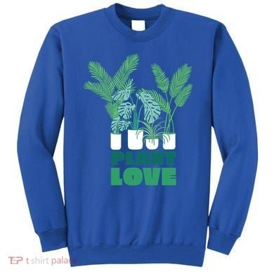 Plant Lover Fern Monstera Gift Sweatshirt