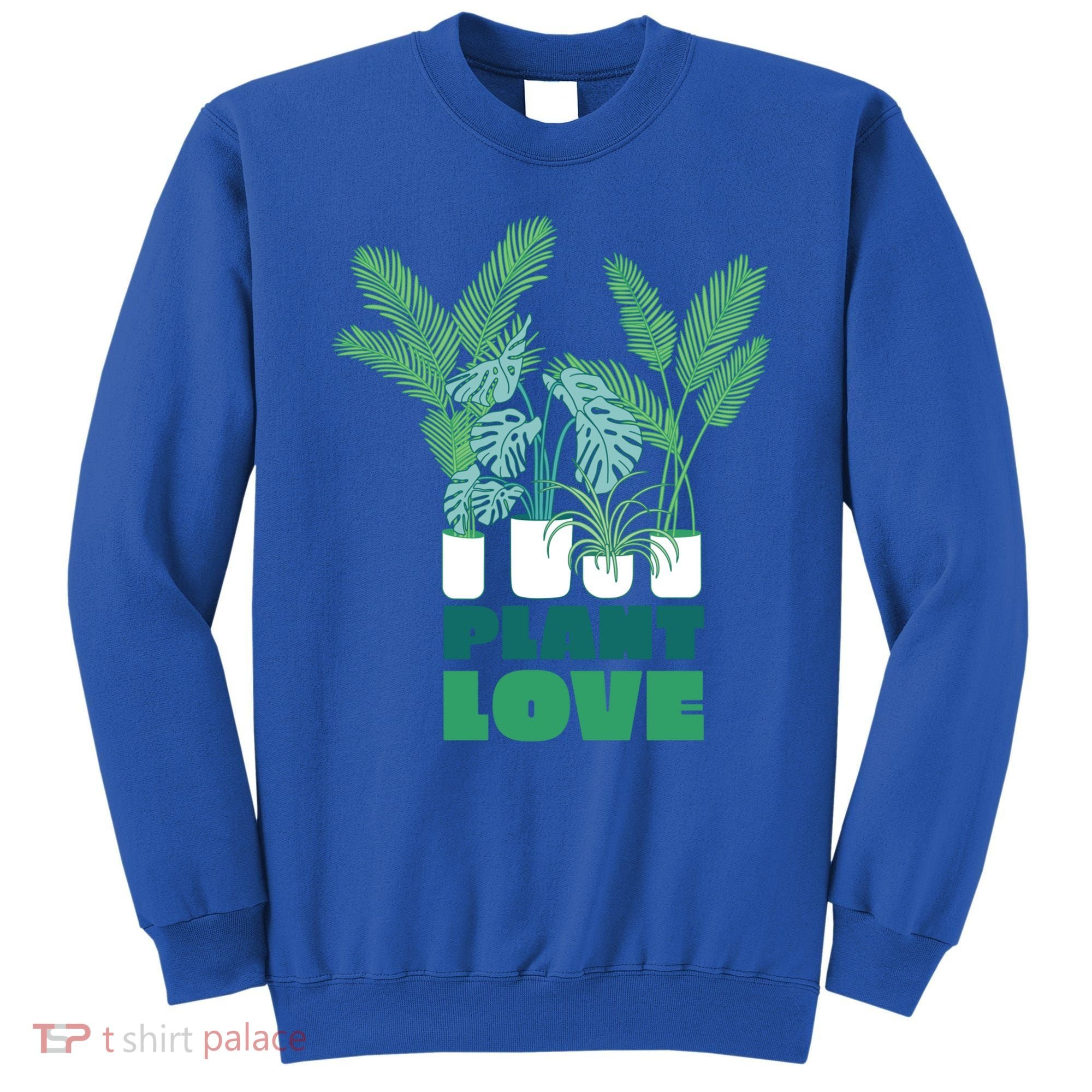 Plant Lover Fern Monstera Gift Sweatshirt
