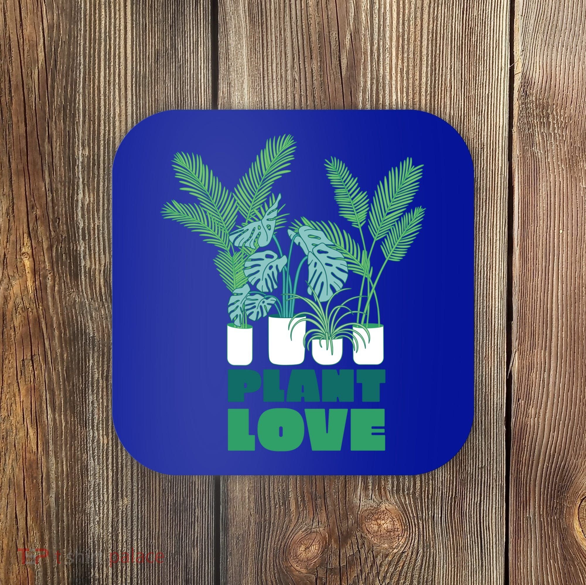 Plant Lover Fern Monstera Gift Coaster
