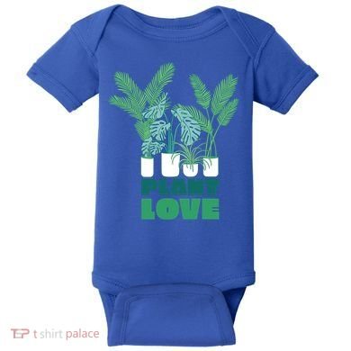 Plant Lover Fern Monstera Gift Baby Bodysuit