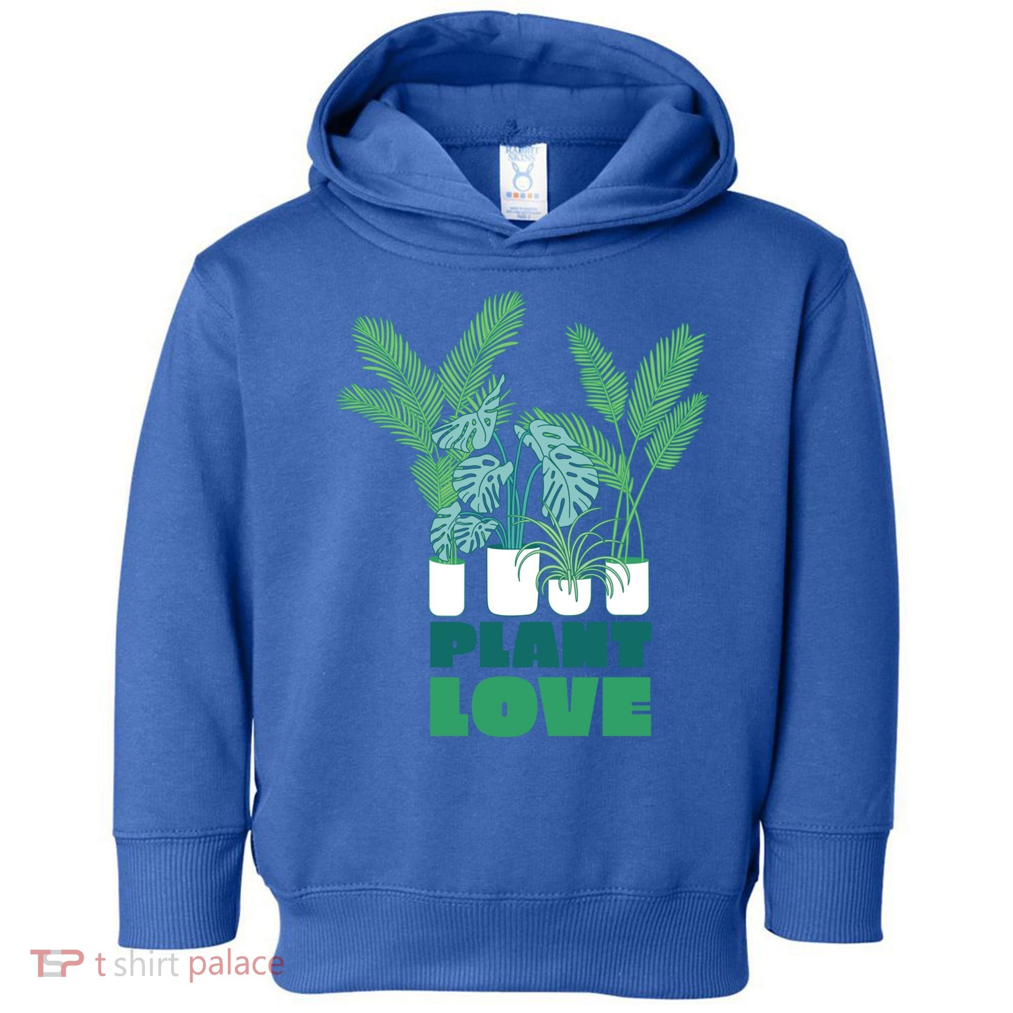 Plant Lover Fern Monstera Gift Toddler Hoodie
