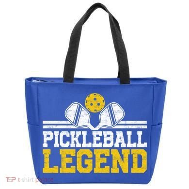 Pickleball Legend Funny Vintage Distressed Meaningful Gift Tote Bag