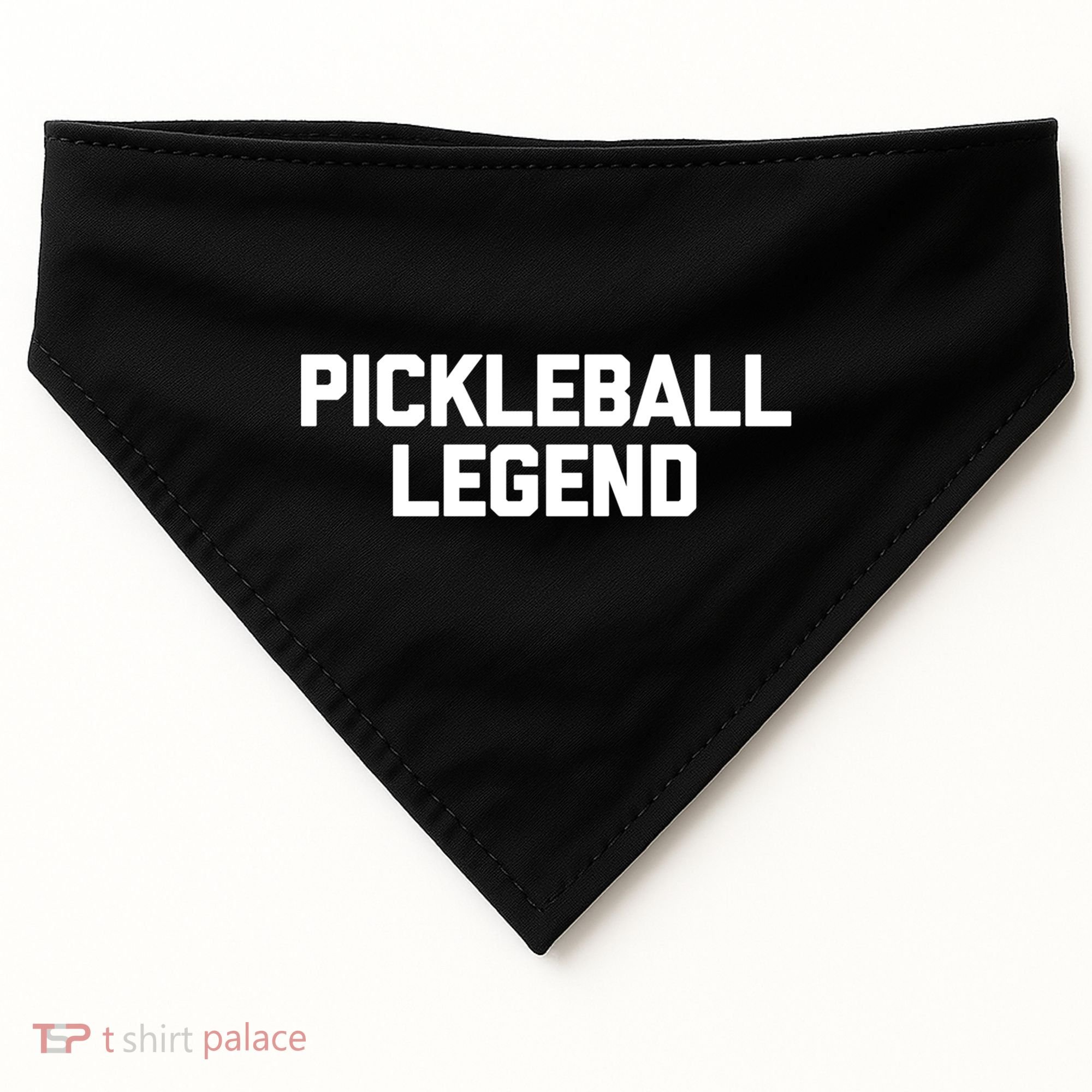 Pickleball Legend Funny Saying Sarcastic Novelty Pickleball Funny Gift USA-Made Doggie Bandana
