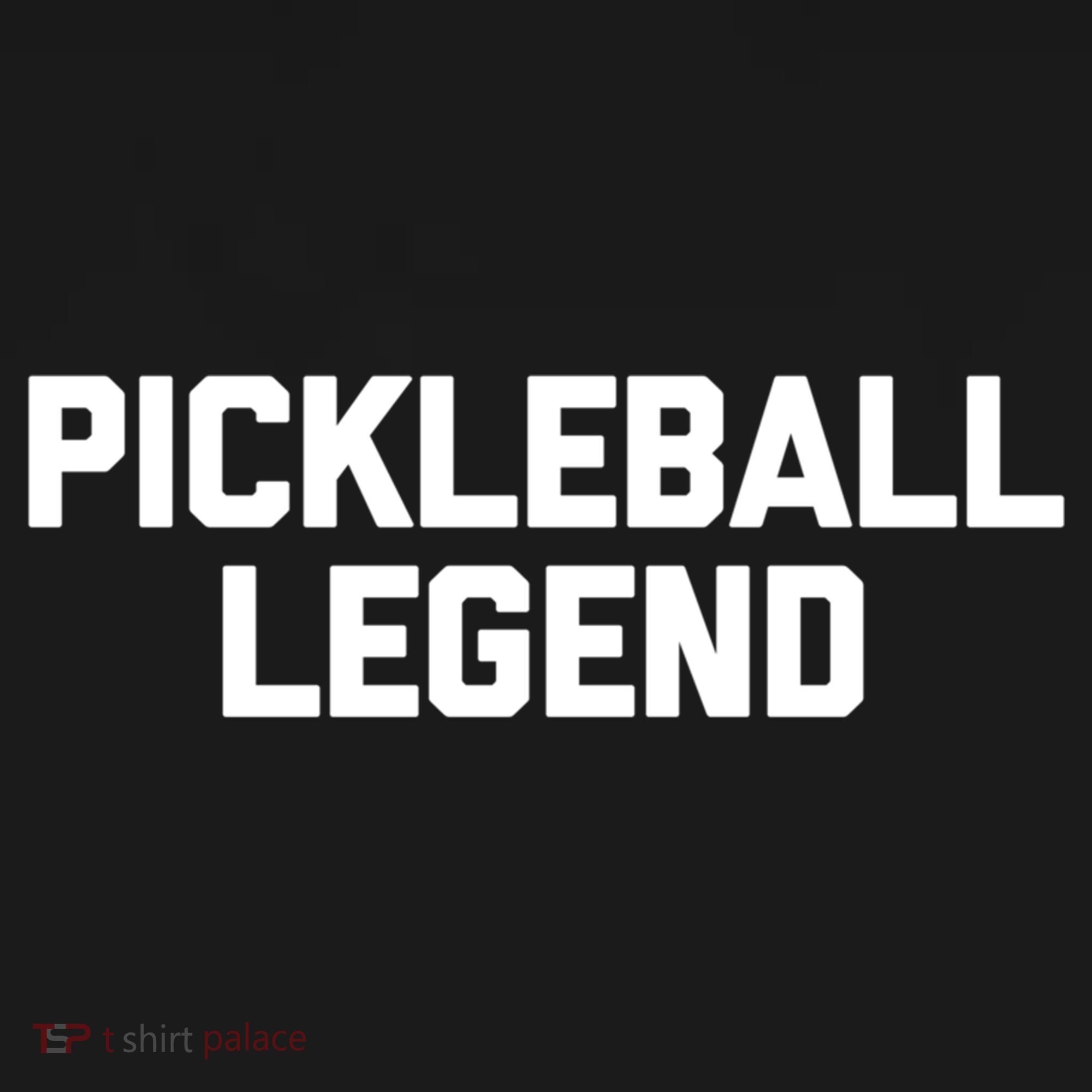 Pickleball Legend Funny Saying Sarcastic Novelty Pickleball Funny Gift USA-Made Doggie Bandana