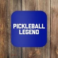 Pickleball Legend Funny Saying Sarcastic Novelty Pickleball Funny Gift Coaster thumb 0