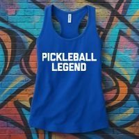 Pickleball Legend Funny Saying Sarcastic Novelty Pickleball Funny Gift Women's Tank Top thumb 3
