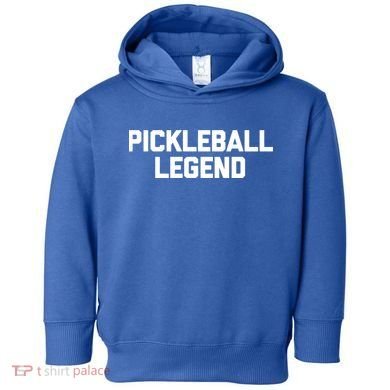Pickleball Legend Funny Saying Sarcastic Novelty Pickleball Funny Gift Toddler Hoodie