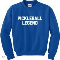 Pickleball Legend Funny Saying Sarcastic Novelty Pickleball Funny Gift Kids Sweatshirt thumb 0