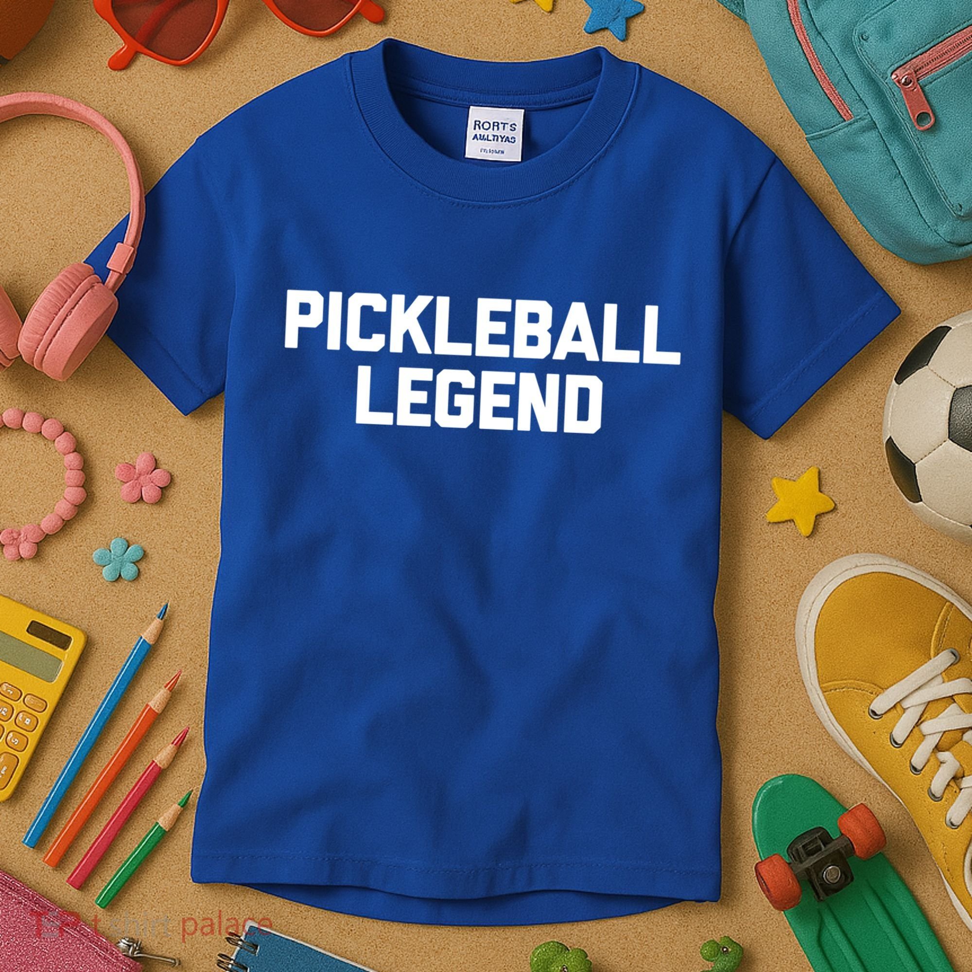 Pickleball Legend Funny Saying Sarcastic Novelty Pickleball Funny Gift Kids T-Shirt