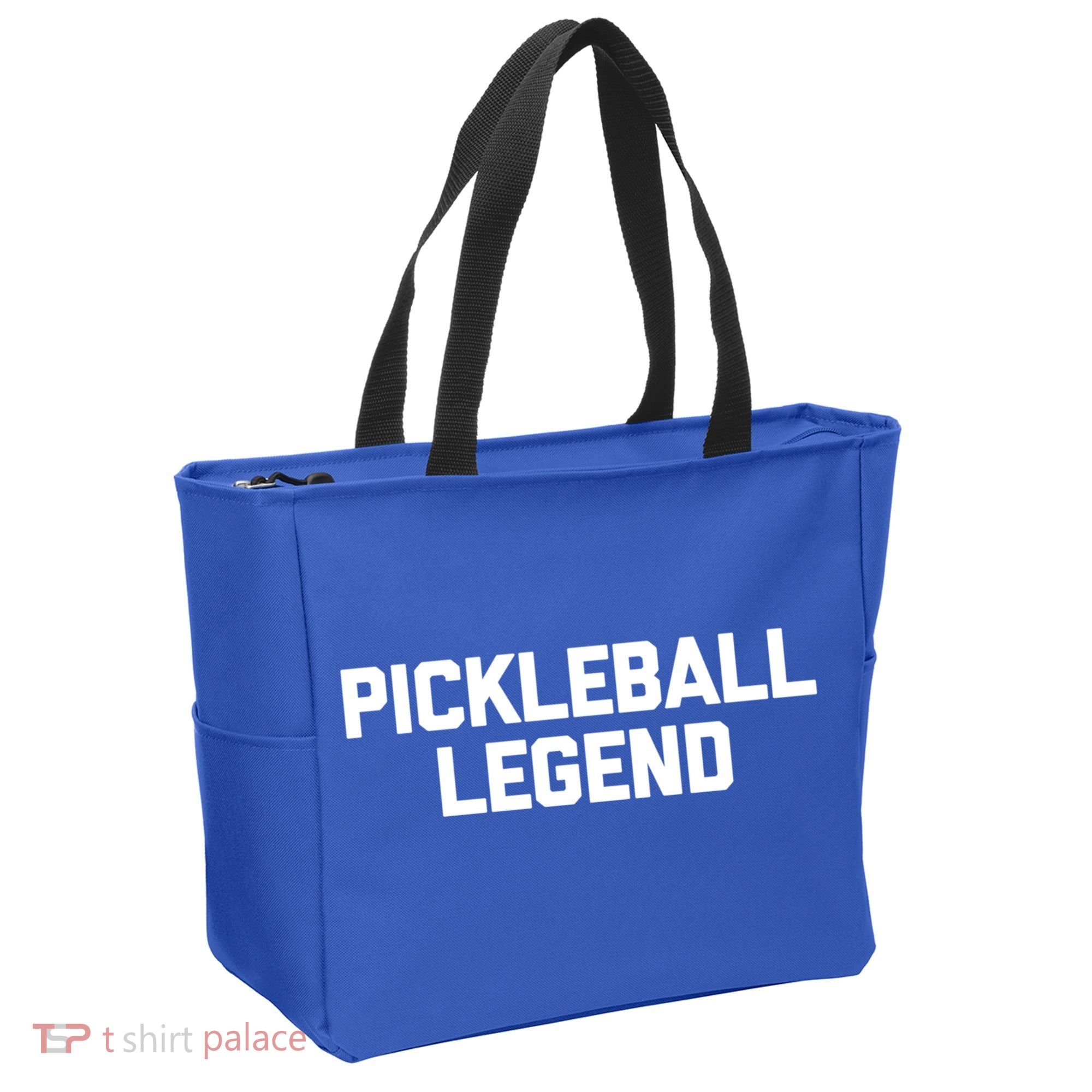 Pickleball Legend Funny Saying Sarcastic Novelty Pickleball Funny Gift Tote Bag
