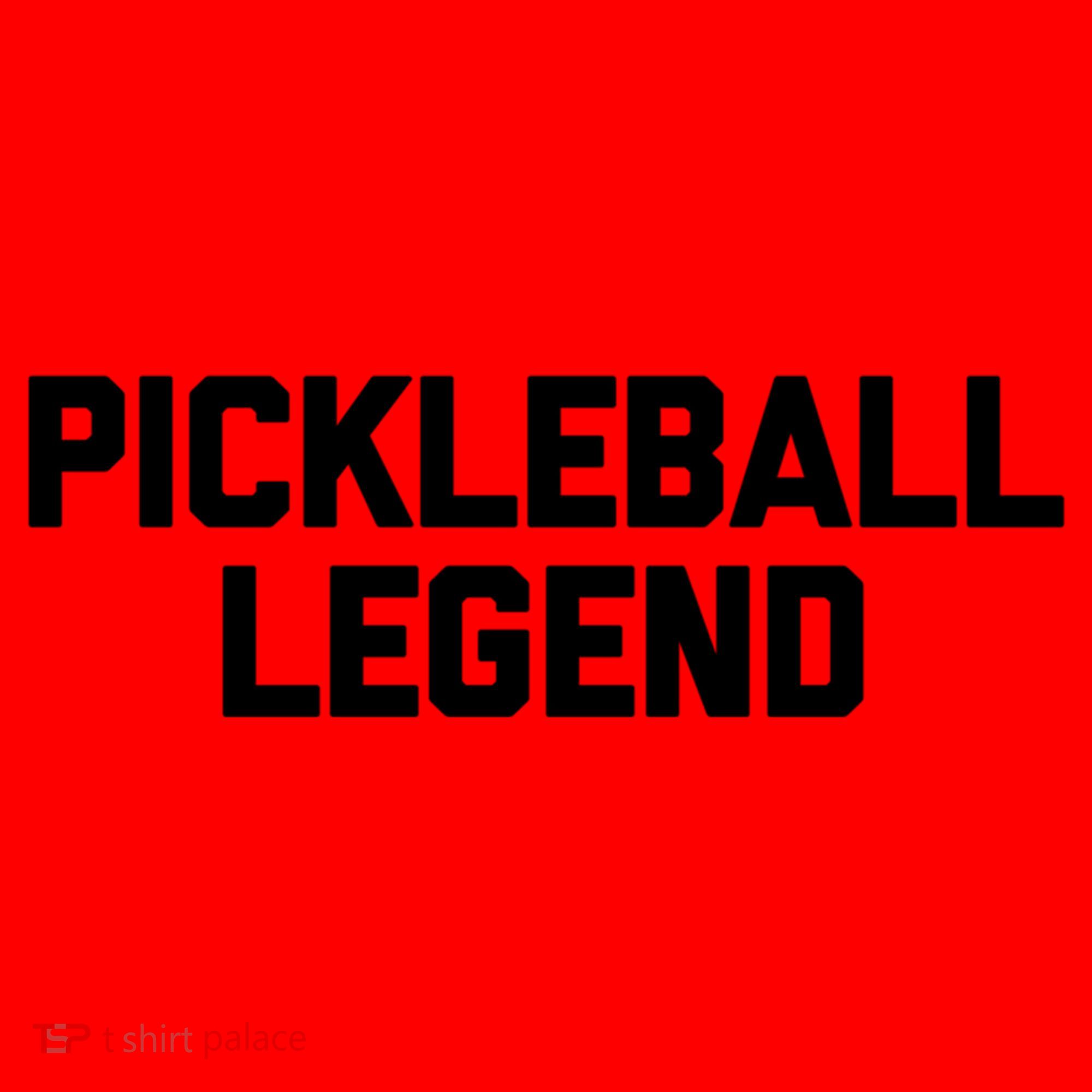 Pickleball Legend Funny Saying Sarcastic Novelty Pickleball Funny Gift Santa Hat