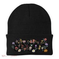 President Liberal Floral 50501 50Protest 50States 1Movement Beanie thumb 0