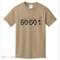 President Liberal Floral 50501 50Protest 50States 1Movement Kids T-Shirt thumb 0